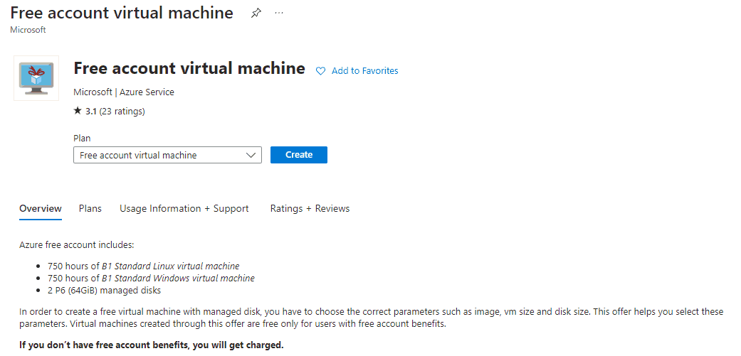 azure_free_server